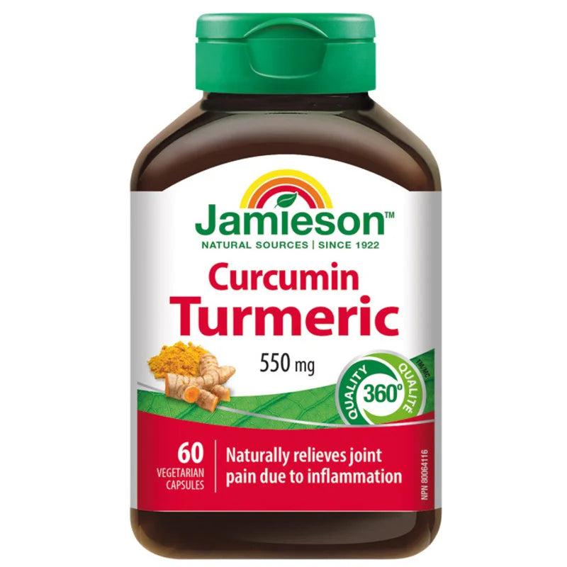 JAMIESON TURMERIC 550MG 60CAP