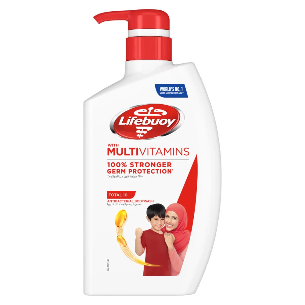 LIFEBUOY MULTIVITAMINS TOTAL 10 BODY WSAH 500ML