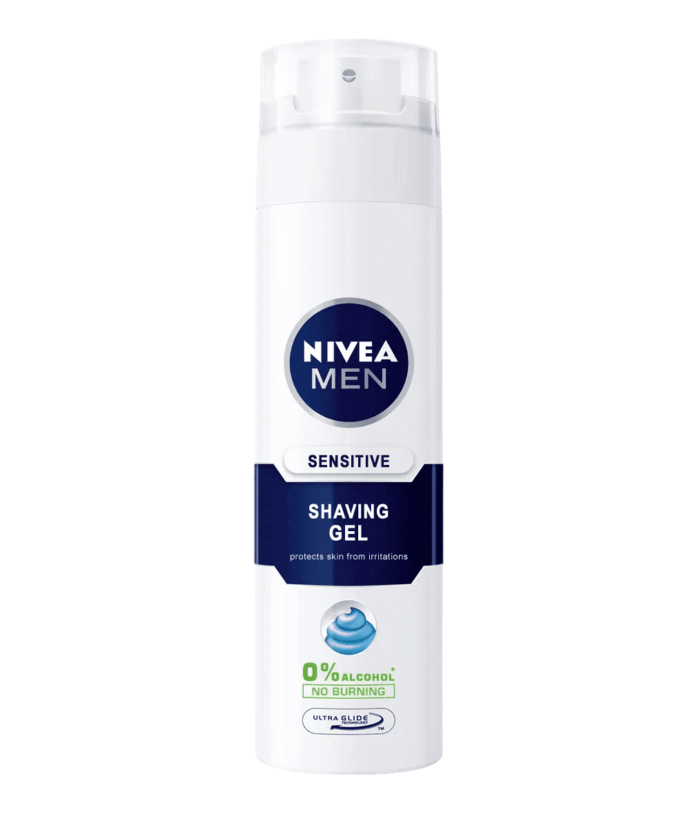 NIVEA MEN SENSITIVE SHAVING GEL 200ML