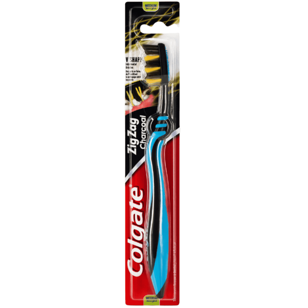 COLGATE ZIG ZAG CHARCOAL M