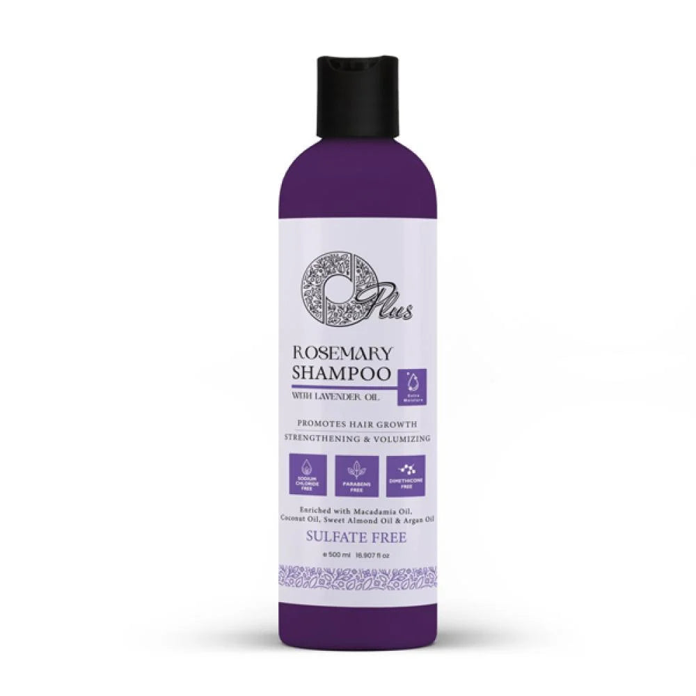 O PLUS ROSEMARY SHAMPOO WITH LAVENDER OIL 500ML