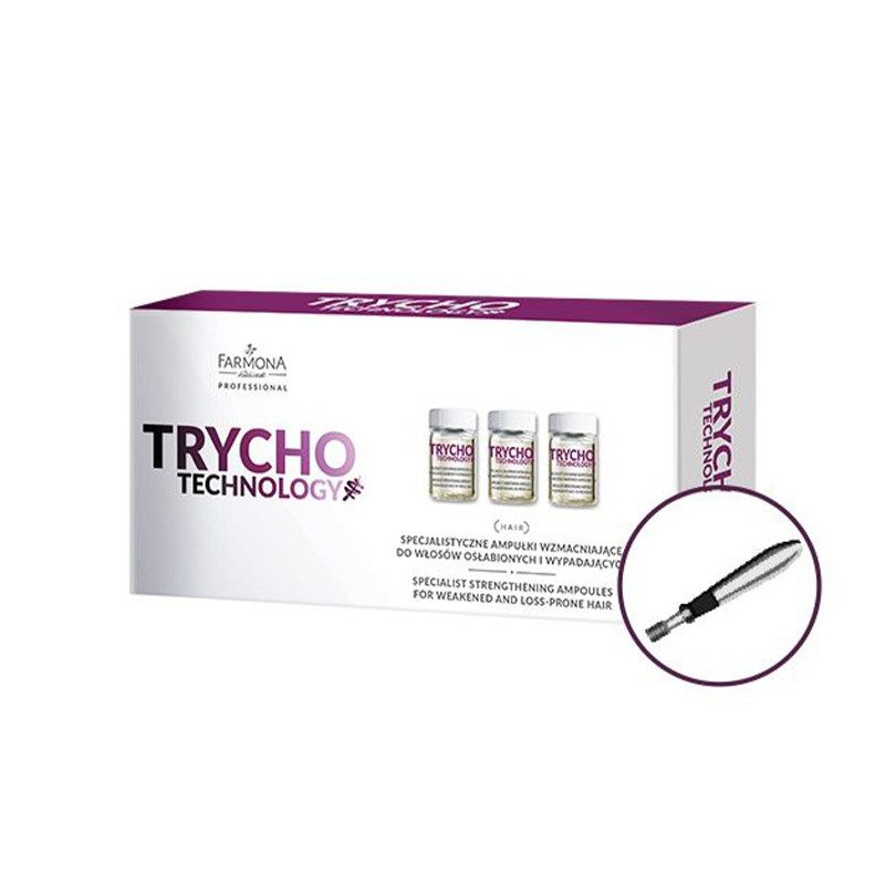 FARMONA TRYCHO TECHNOLOGY HAIR STRENGTHENING TREATMENT 5ML*10AMP