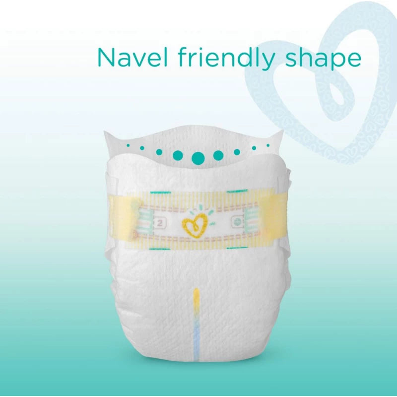 PAMPERS 1 50DIPER ابيض