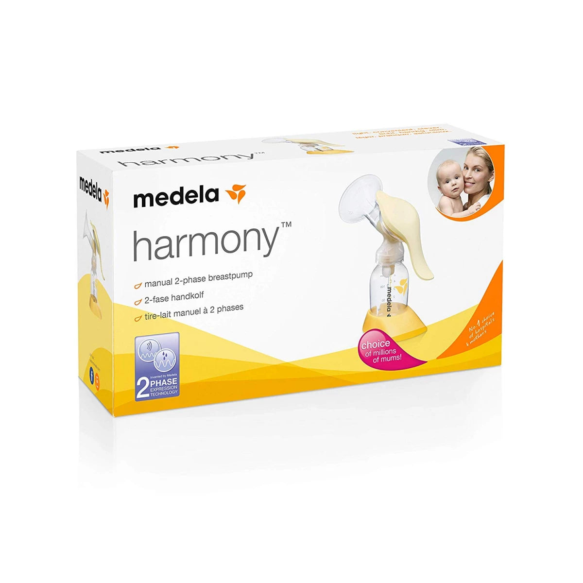 MEDELA HARMONY MANUAL 2 PHASE BREAST PUMP