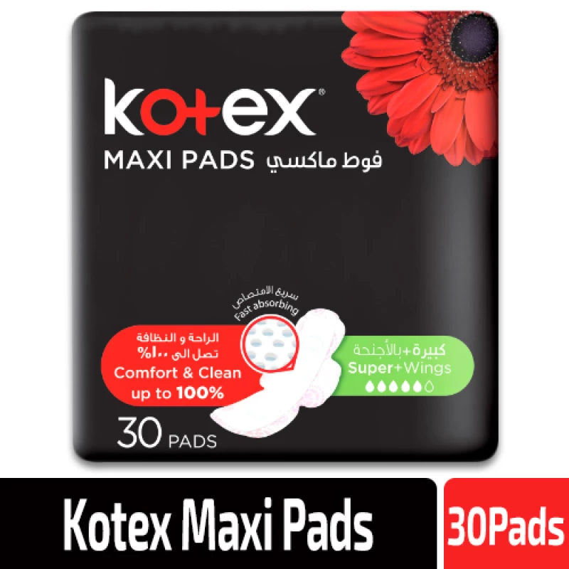 KOTEX MAXI SUPER 30 PADS