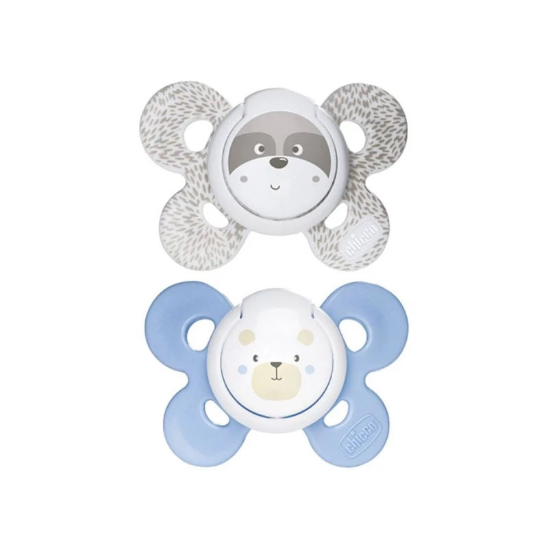 CHICCO PHYSIO COMFORT SOOTHER 0-6M 2PCS BOY