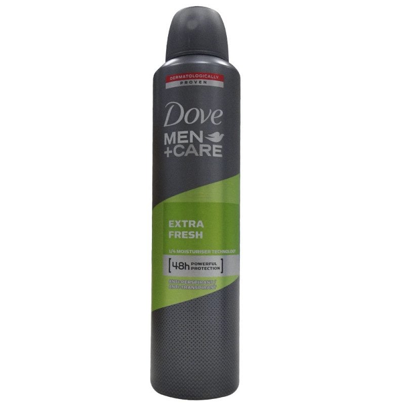 DOVE MEN EXTRA FRESH SPRAY 250ML