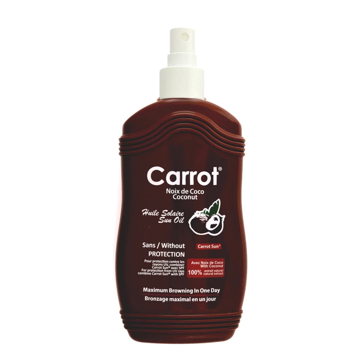 CARROT SUNTAN SUN COCONUT OIL SPRAY 200ML