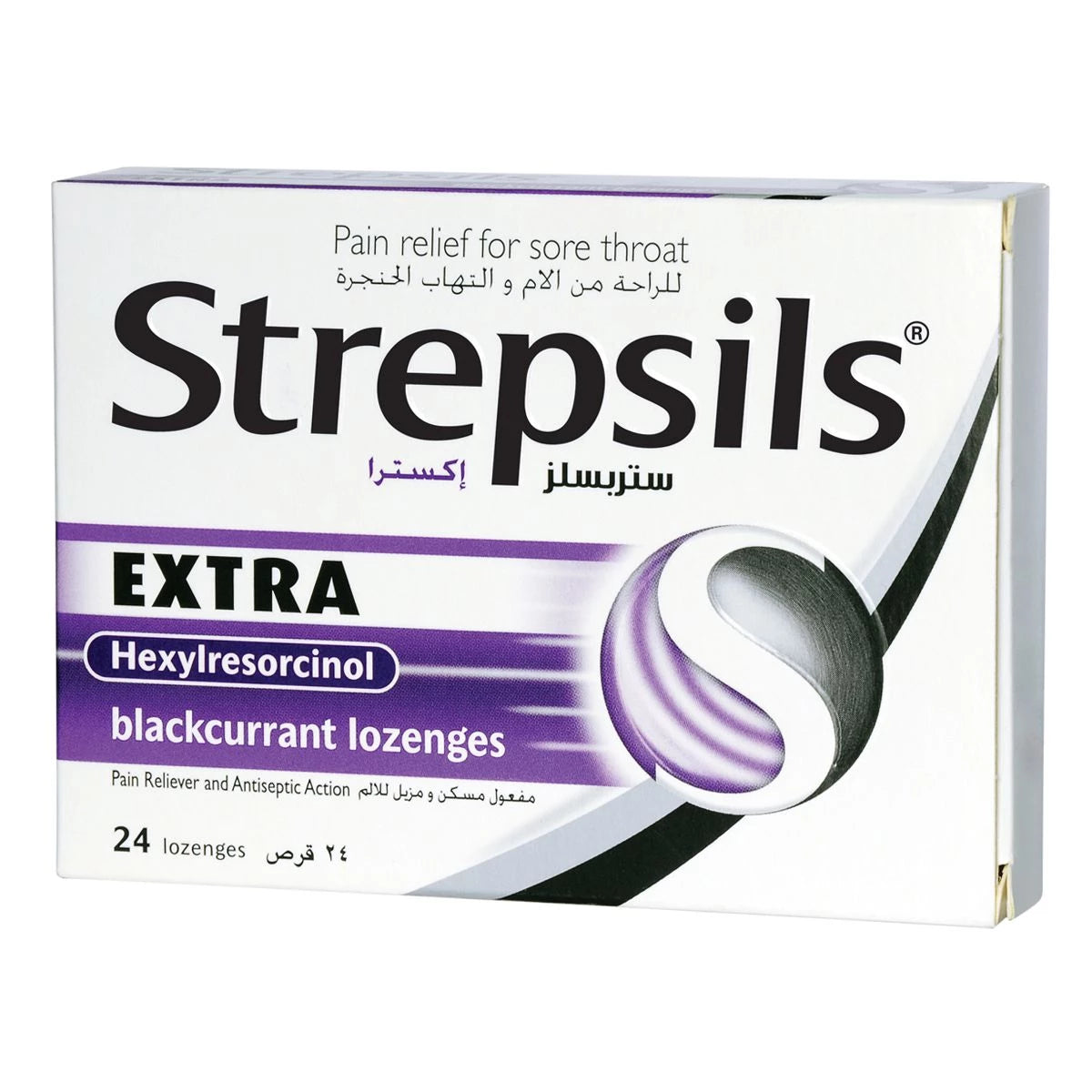 STREPSILS EXTRA 24 LOZENGES