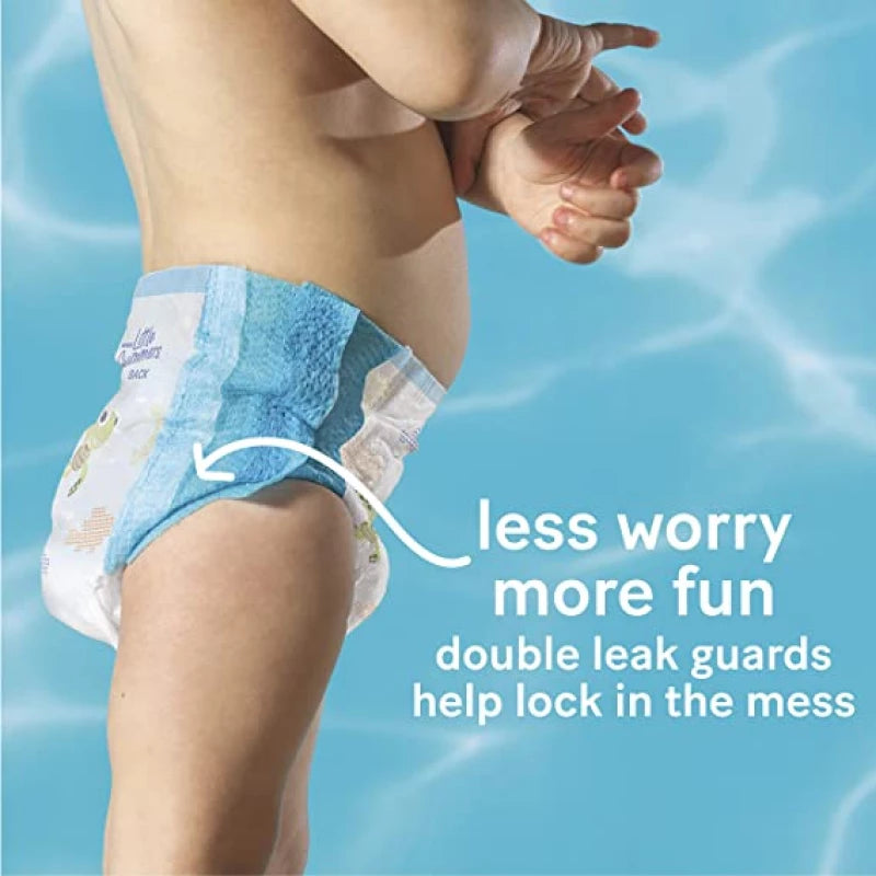 HUGGIES LITTLE SWIMMERS 3-4 GREEN 20 PANTS