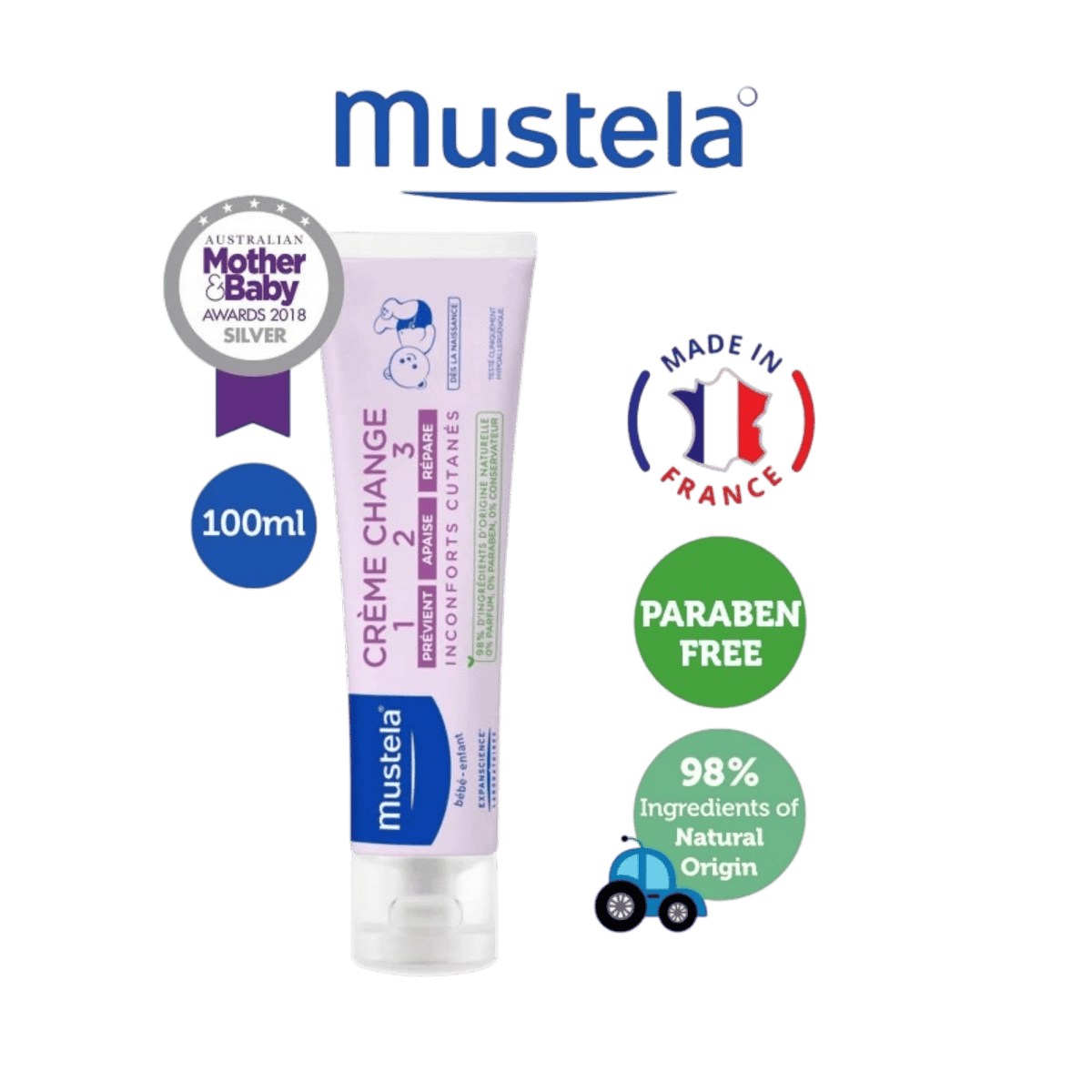 MUSTELA VITAMIN BARRIER CREAM 50ML