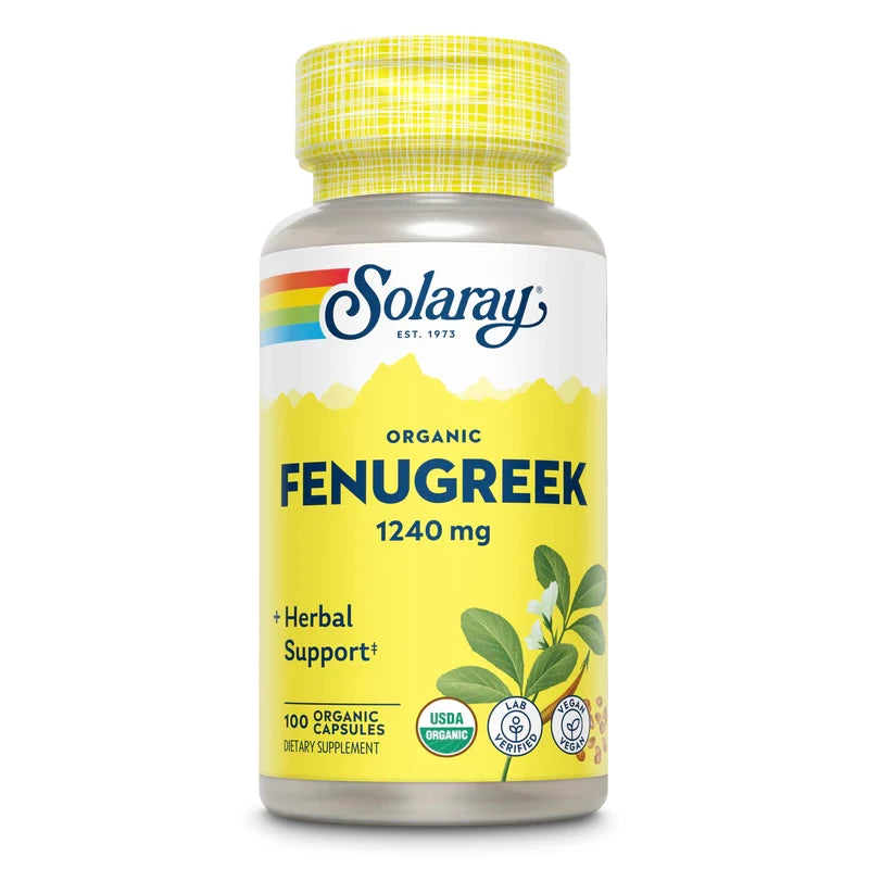 SOLARAY FENUGREEK 1240MG 100CAP