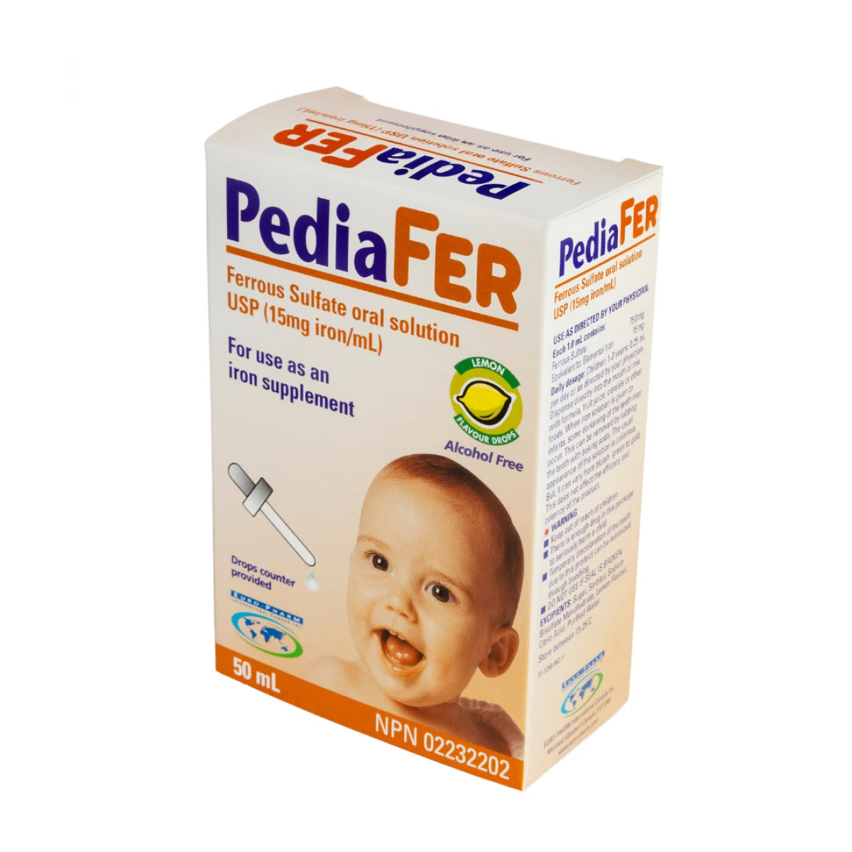 PEDIAFER DROPS FOR CHILDREN 50ML