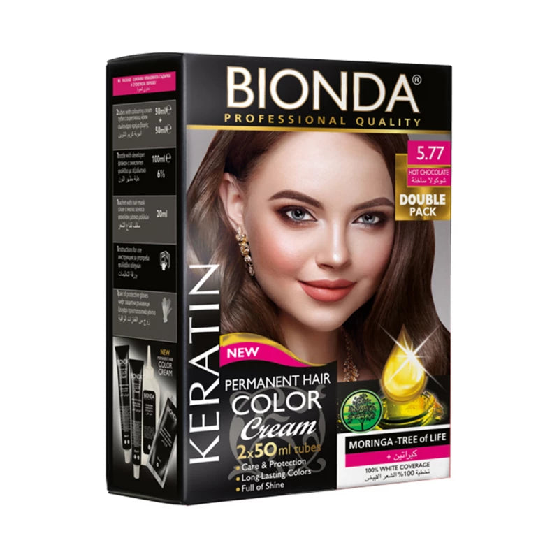 BIONDA PERMANENT HAIR COLER 5.77