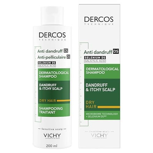 VICHY DERCOS ANTI-DANDRUFF DRY HAIR SHAMPOO 200ML