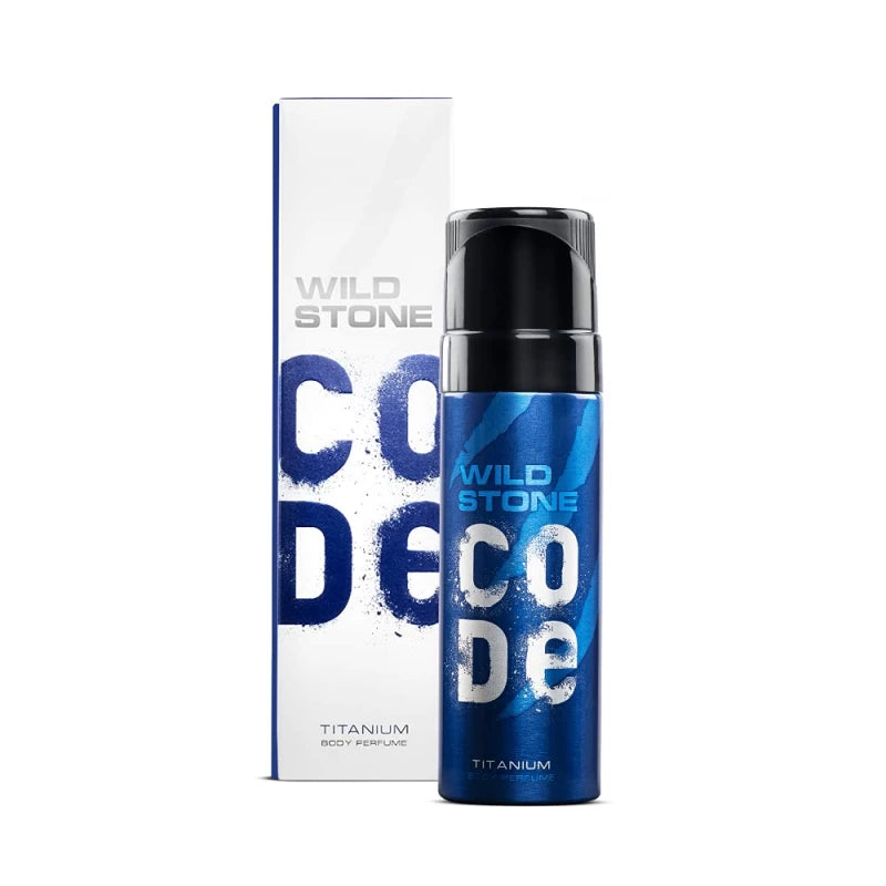 WILD STONE CODE TITANIUM BODY PARFUM SPRAY 120ML
