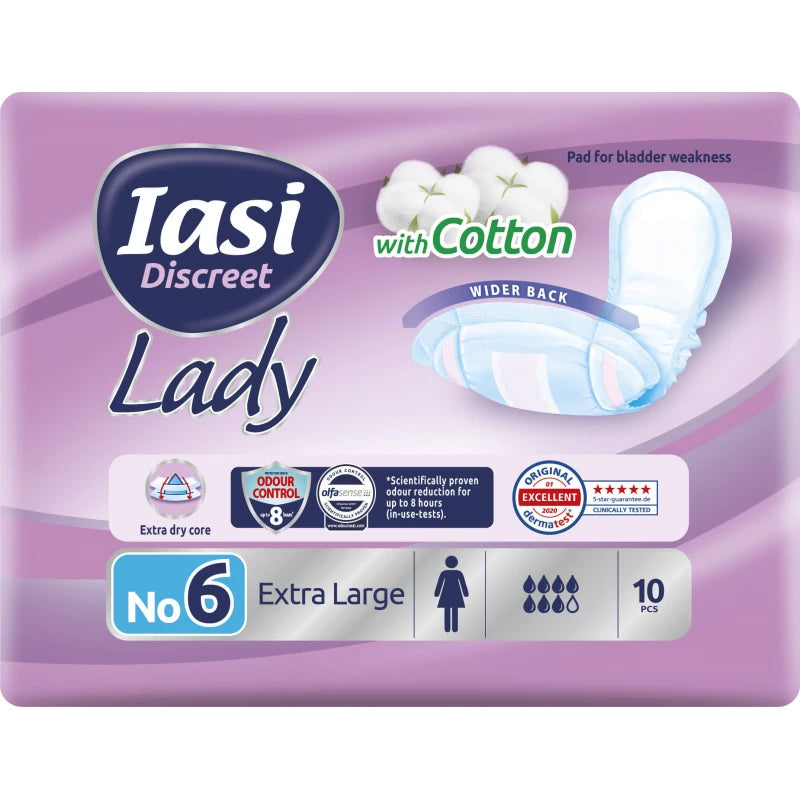 IASI LADY EXTRA LARGE 10 PCS
