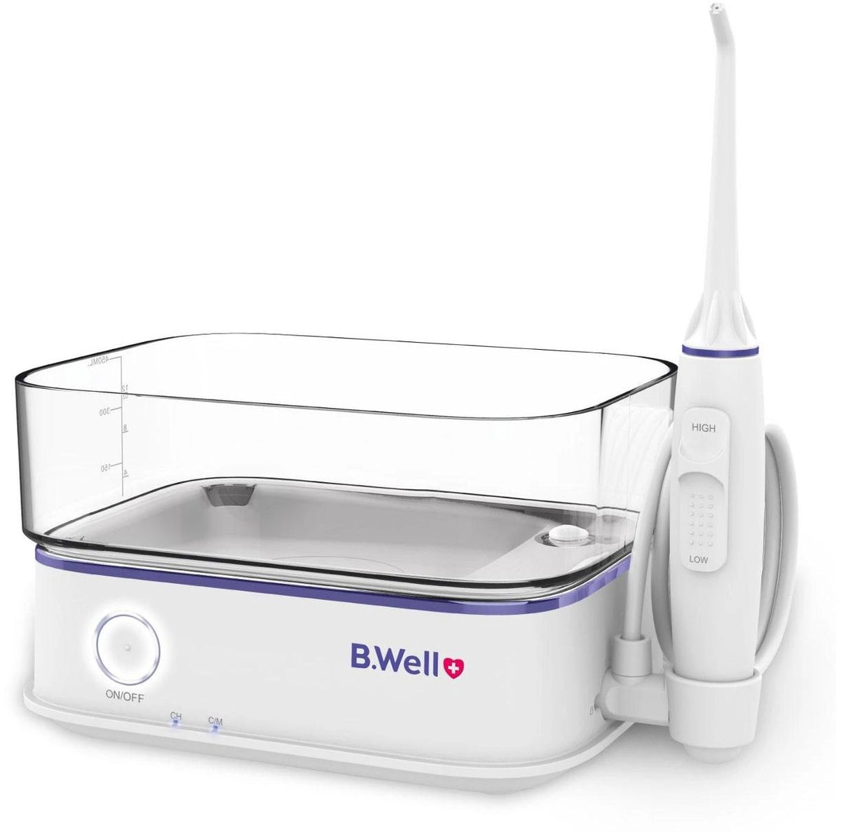 B.WELL STATIONARY ORAL IRRIGATOR 3 NOZZLES MED-900