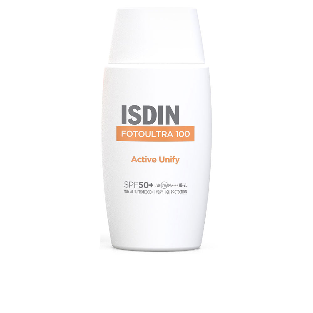 ISDIN SUNSCREEN FOTOULTRA ACTIVE UNIFY NO COLOR SPF50+ 50ML