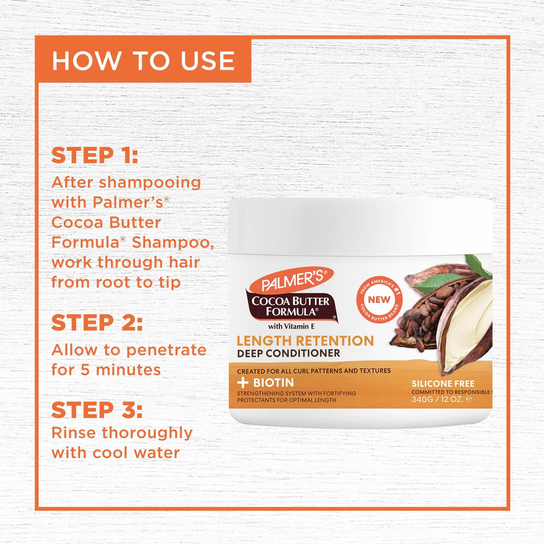 PALMER-S COCOA BUTTER DEEP CONDITIONER 340G
