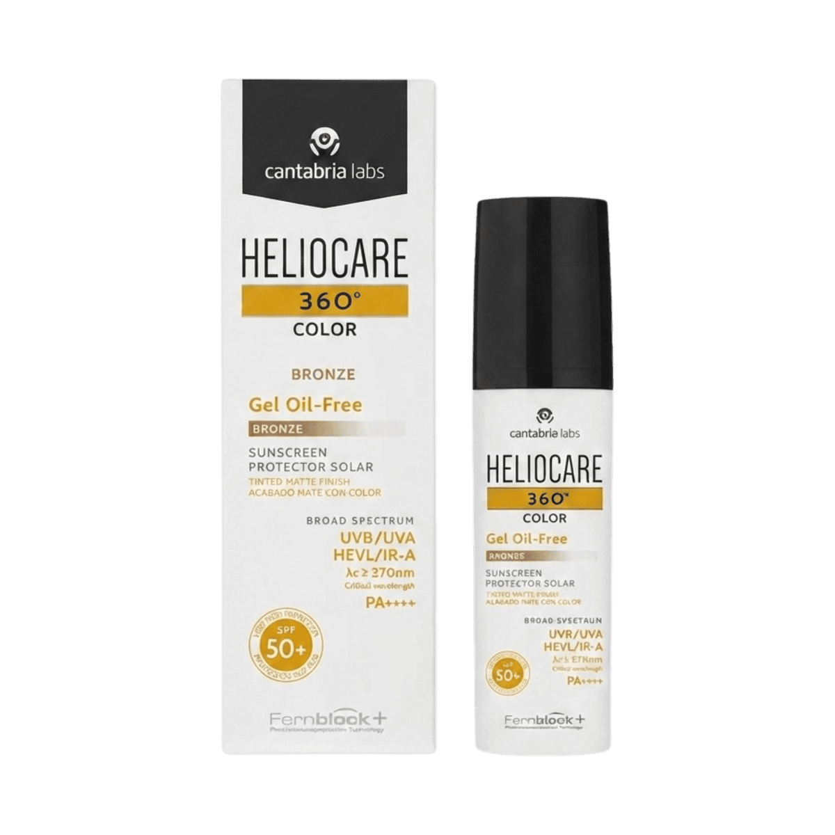 CANTABRIA LABS HELIOCARE 360 SUNSCREEN GEL OIL FREE BRONZE SPF50 50ML