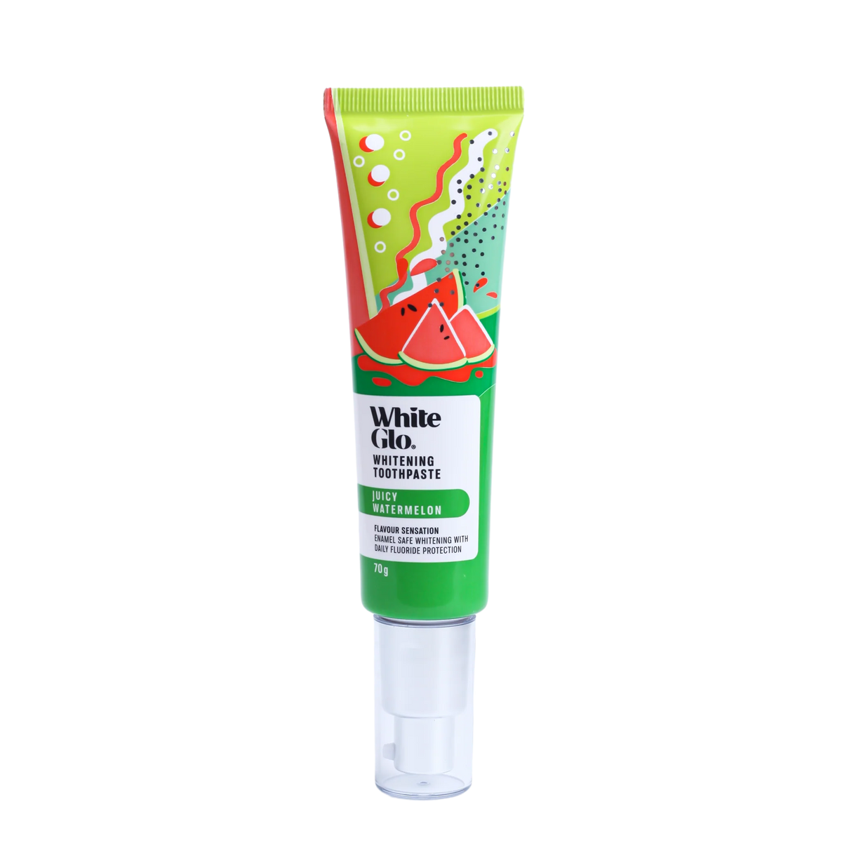 WHITE GLO JUICY WATERMELON T.P 70G