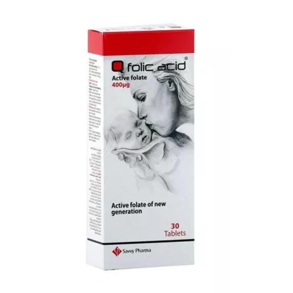 Q FOLIC ACID 400MCG 30TAB