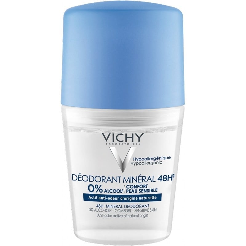 VICHY DEO MINERAL 48H ROLL ON 50ML - BLUE