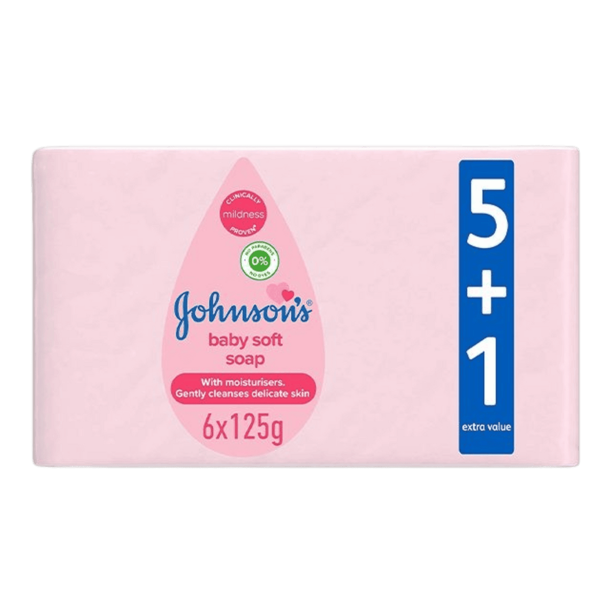 JOHNSONS صابون عرض 5+1 زهري