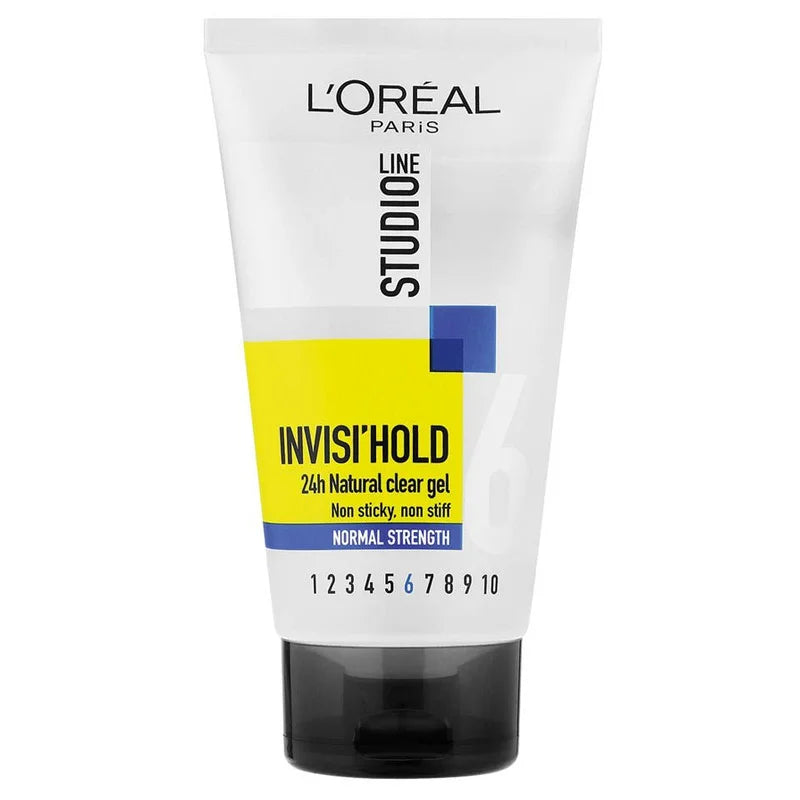 LOREAL STUDIO LINE INVISI- HOLD 6 HAIR GEL 150ML
