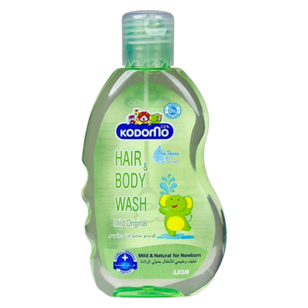 KODOMO BABY HAIR & BODY WASH MILD ORIGINAL 200ML
