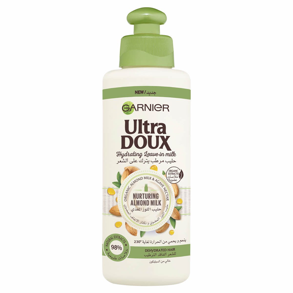 GARNIER ULTRA DOUX ALMOND MILK LEAVE IN 200ML