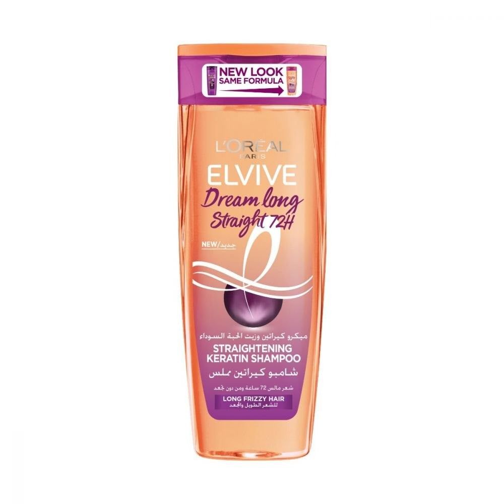 LOREAL ELVIVE DREAM LONG STRIGHTENING KERATIN SHAMPOO 400ML