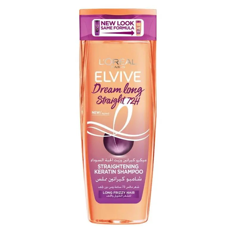 LOREAL ELVIVE DREAM LONG STRIGHTENING KERATIN SHAMPOO 600ML