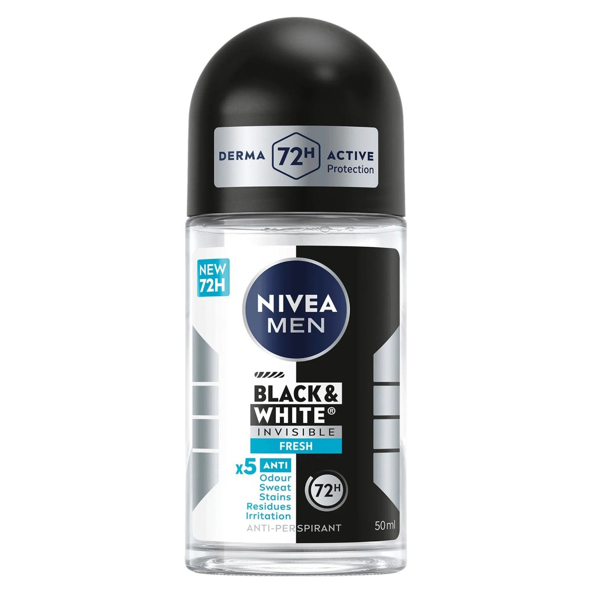 NIVEA BLACK&WHITE INVISIBLE ORIGINAL ROLL ON DEO 50ML
