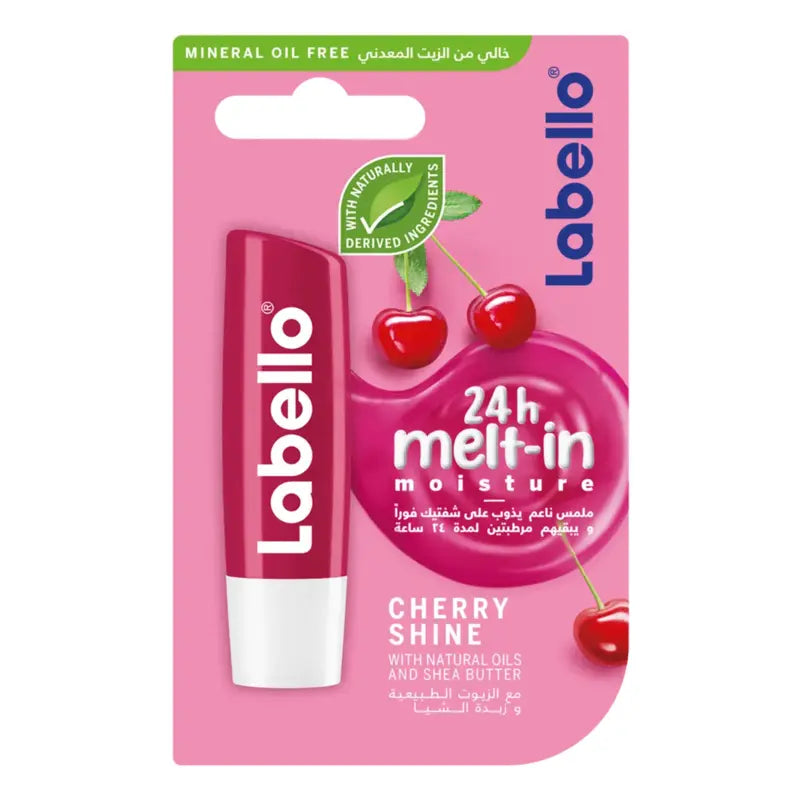 LABELLO FRUITY CHERRY LIP CARE 4.8G