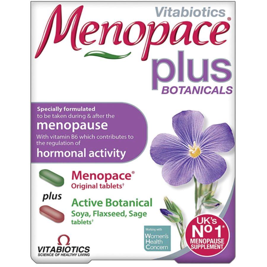 VITABIOTICS MENOPACE PLUS BOTANICALS 56TAB
