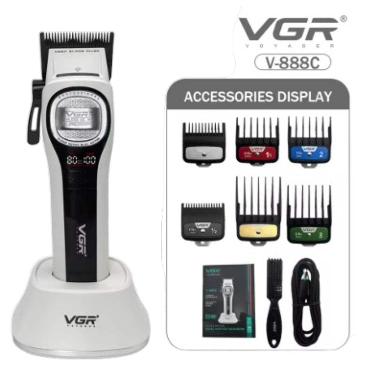 VGR HAIR TRIMMER V-888C ق/ص