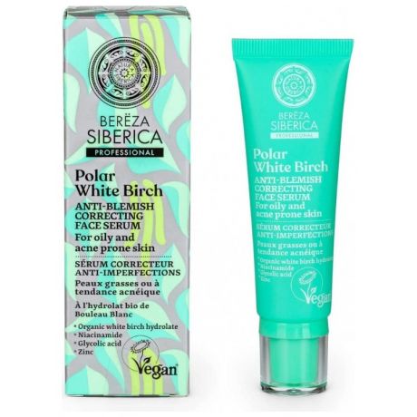 BEREZA SIBERICA POLAR BIRCH ANTI-BLEMISH SERUM 30ML