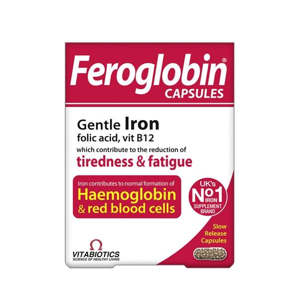 VITABIOTICS FEROGLOBIN 30CAP