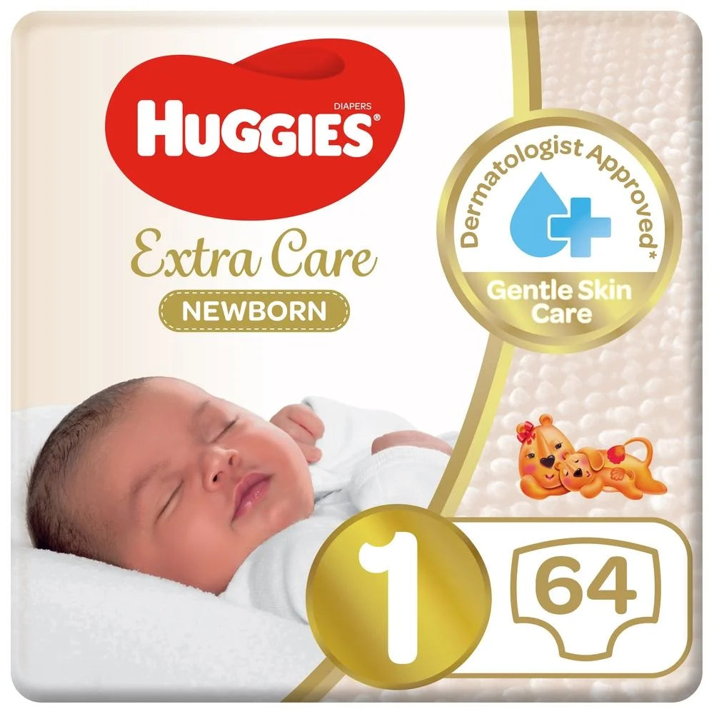 HUGGIES 1 64 DIAPERS