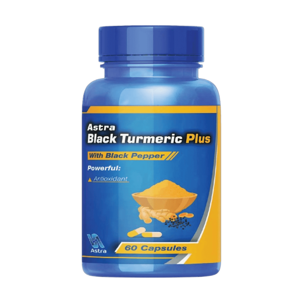 ASTRA BLACK TURMERIC PLUS 60CAP
