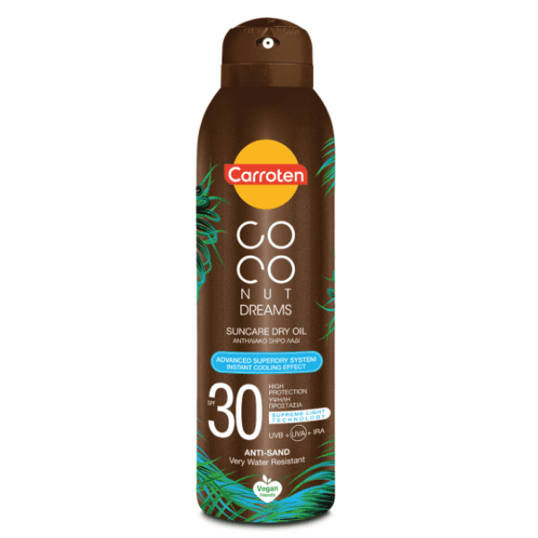 CARROTEN SUNTAN COCONUT SUNCARE DRY OIL SPF30 150ML