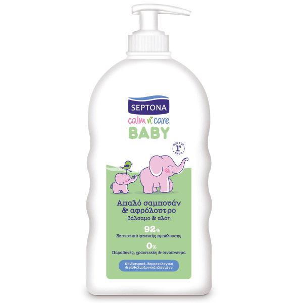 SEPTONA BABY GENTLE HYPERICUM & ALOE SHAMPOO & BATH 500ML
