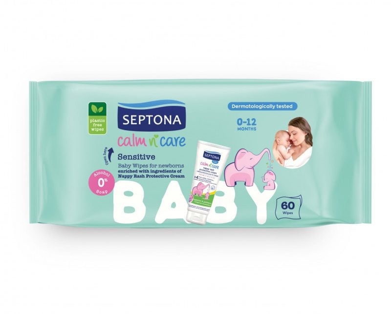SEPTONA BABY WIPES 60PCS