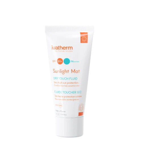IVATHERM SUNSCREEN TINTED DRY TOUCH FLUID SPF50+ 50ML
