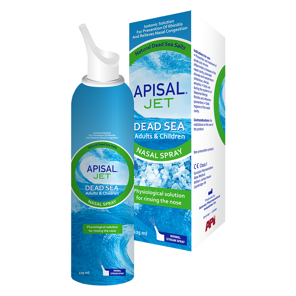 APISAL JET DEAD SEA ADULTS & CHILD NORMAL 125ML