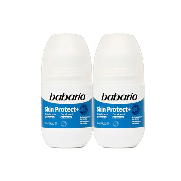 BABARIA DEO SKIN PROTECT 48H OFFER TWIN PACK 50ML