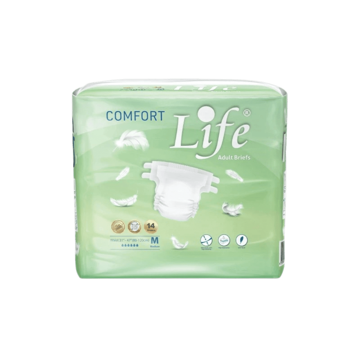 LIFE ADULT BRIEF M 14PCS
