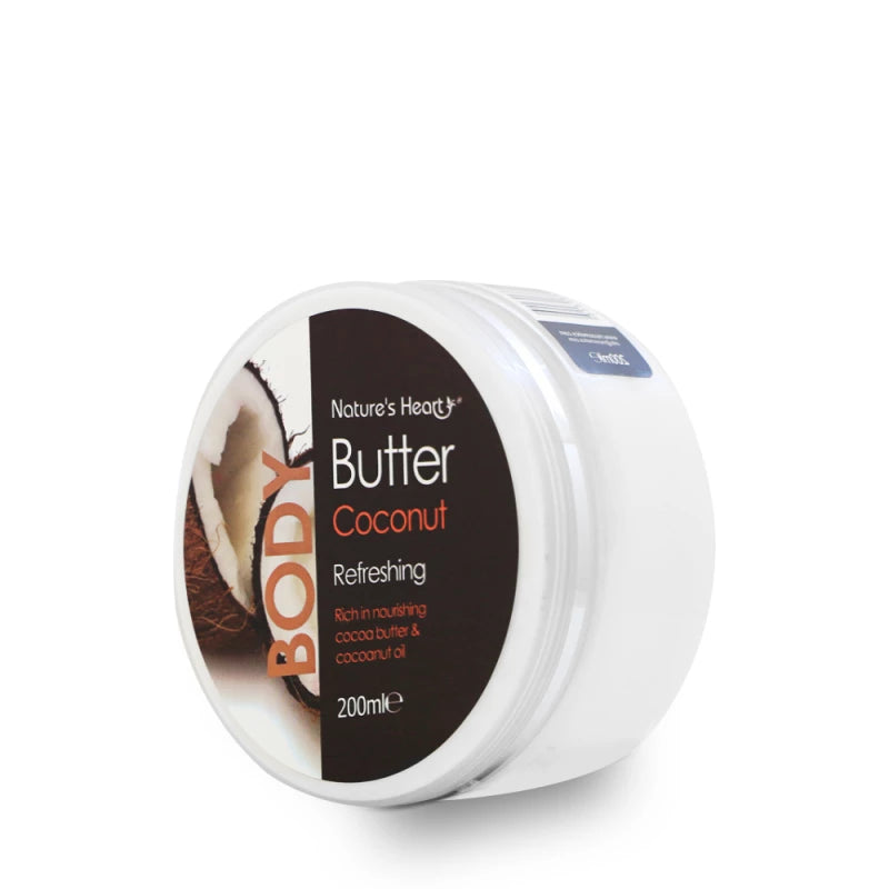 NATURES HEART BODY BUTTER COCONUT 200ML